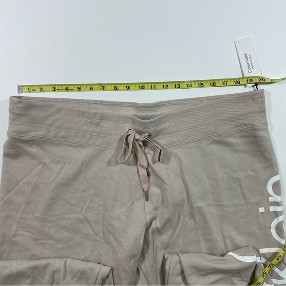 New Calvin Klein Performance Logo Sweatpants Size 3X Natural - Picture 6 of 6